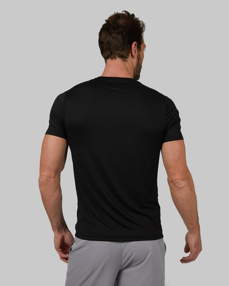 Mens 4 Pack Cool Crewneck T-Shirt | Anti-Odor | Quick Drying | 4-Way Stretch - Image 3